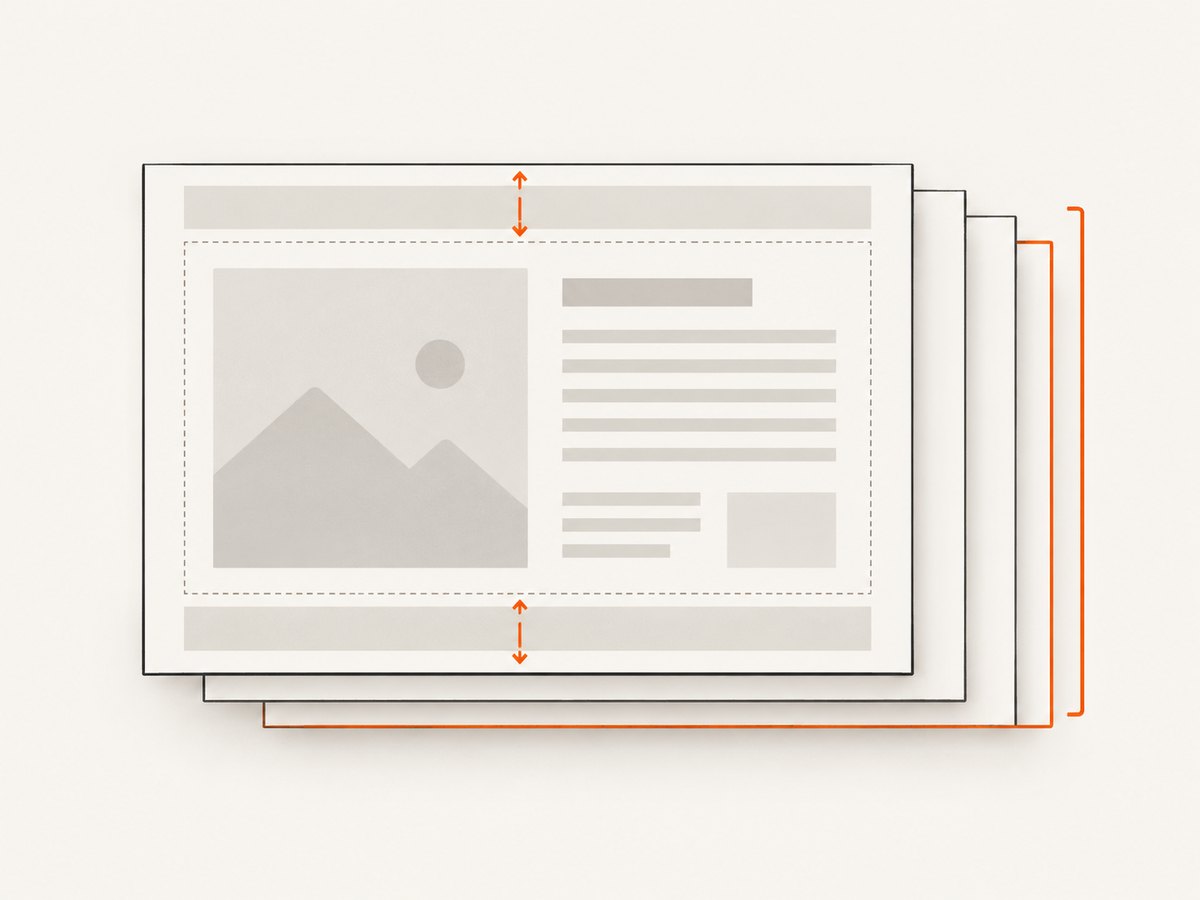 Paper size, margins, orientation, headers, and page ranges shape the final PDF.