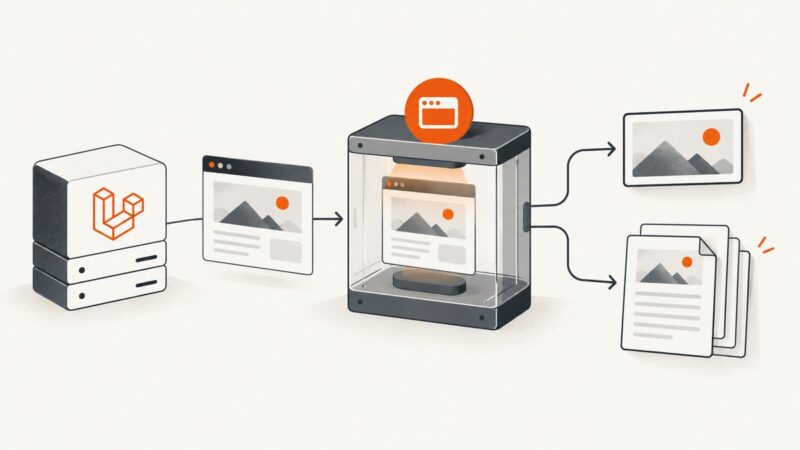 How to Generate Screenshots and PDFs with Laravel Browsershot