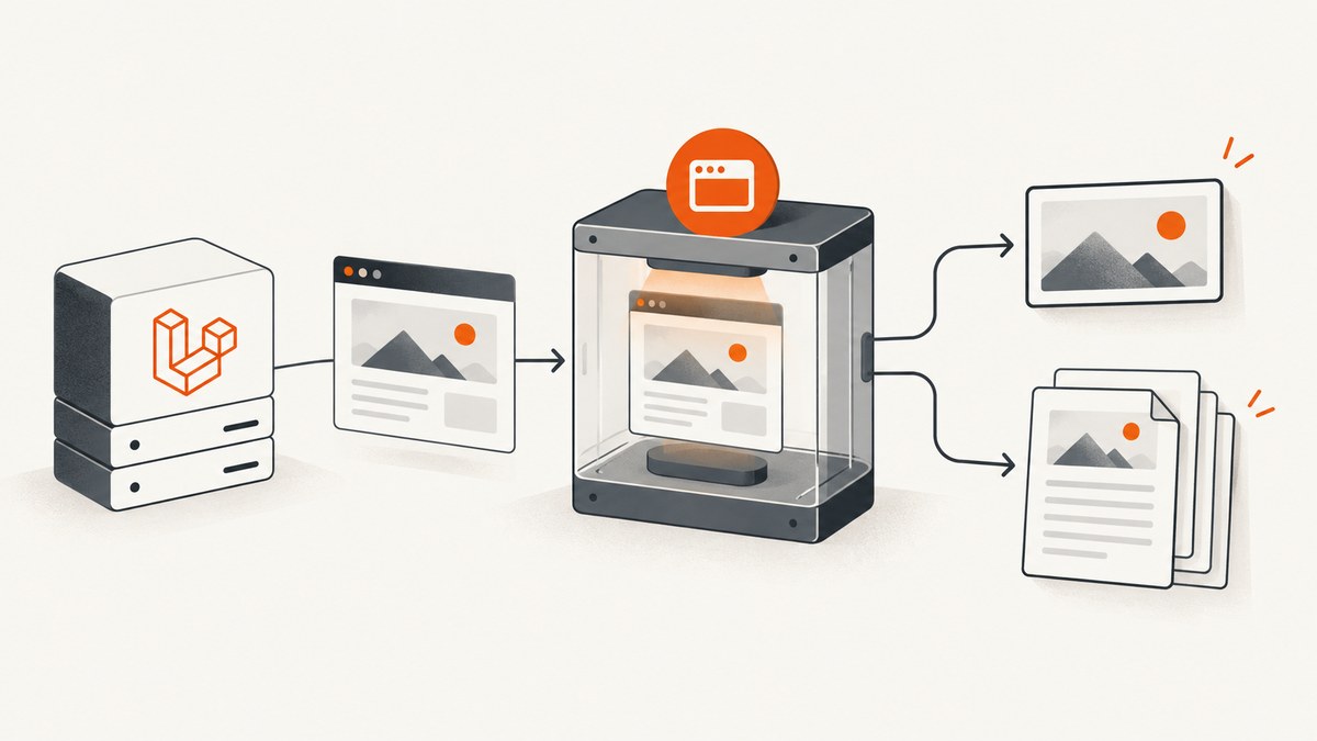 How to Generate Screenshots and PDFs with Laravel Browsershot