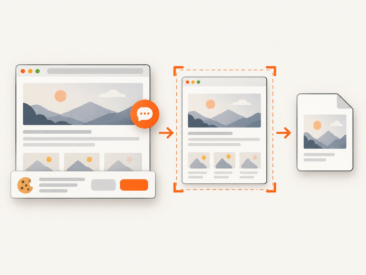 A clean screenshot can help create or inspect an image asset, while Open Graph metadata connects that asset to the page.
