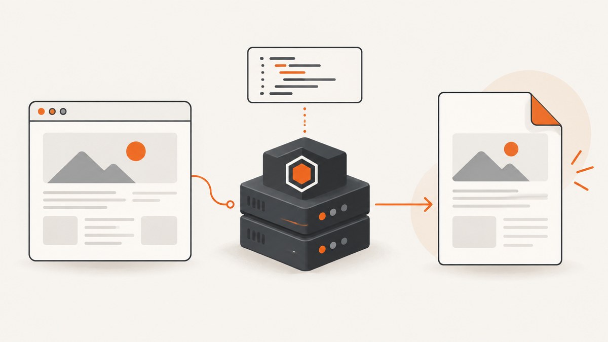 How to Load JavaScript from a String When Generating PDFs in Node.js