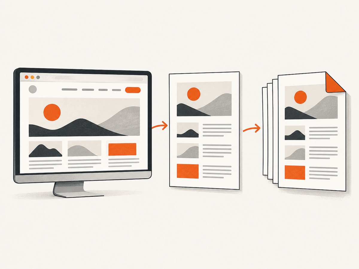 Print media rules determine the layout Playwright uses for PDF output by default.