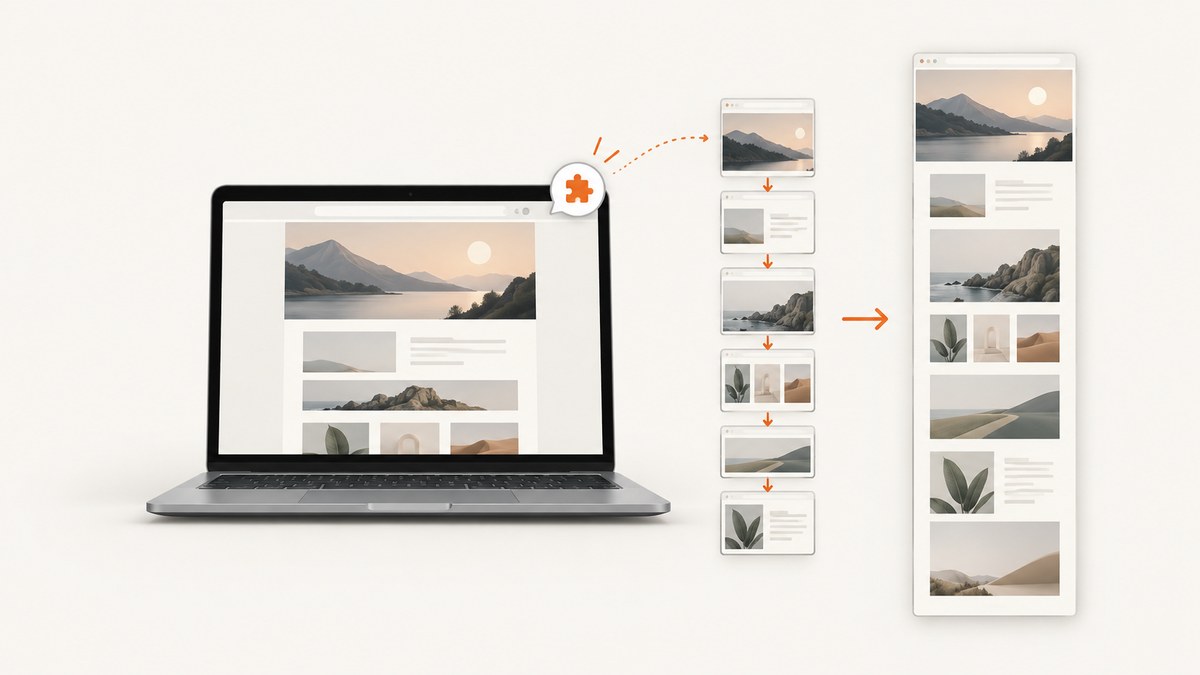 How to Capture Full-Page Screenshots with a Mac Chrome Extension