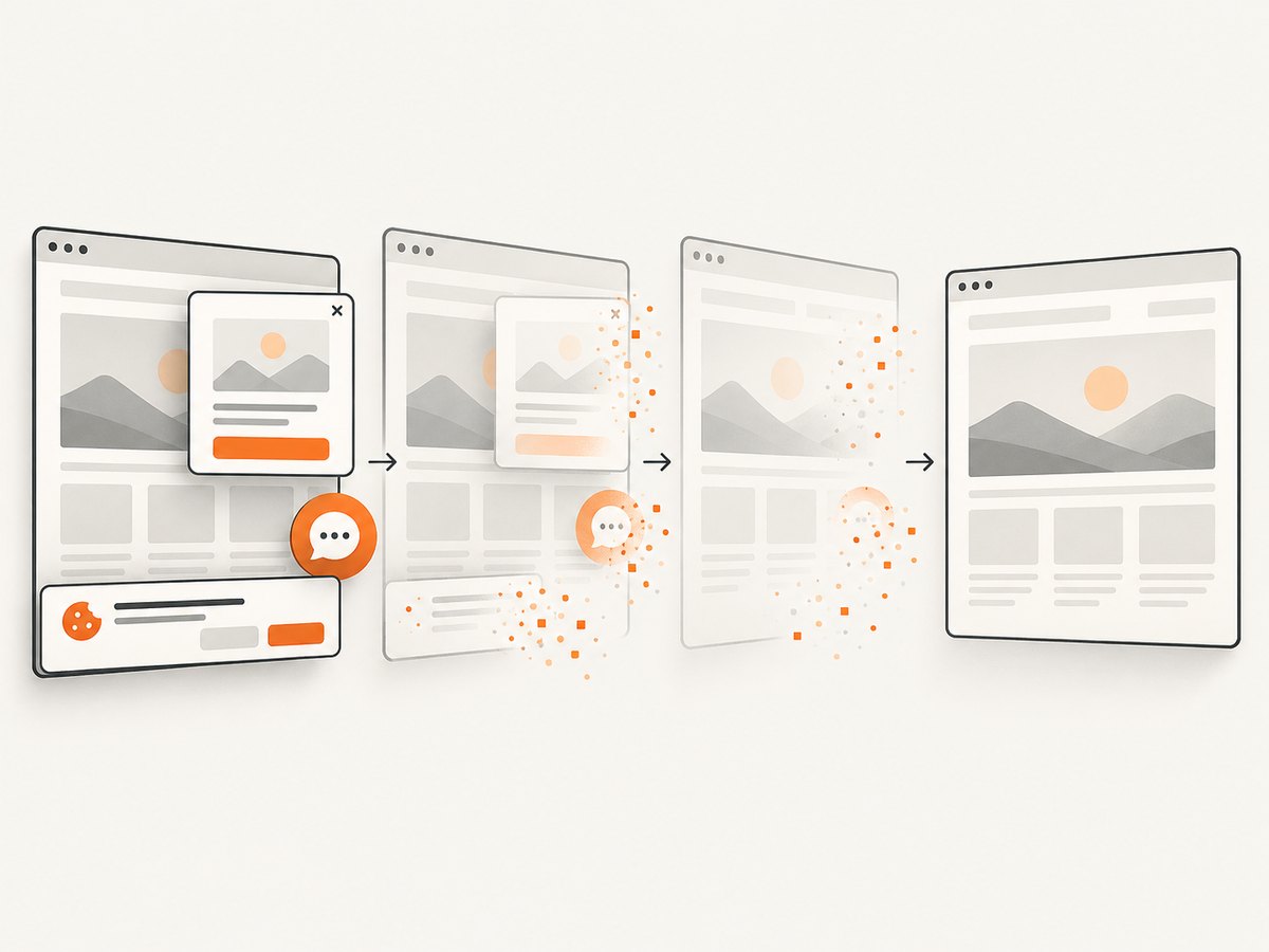 A clean source image reduces distractions before OCR.