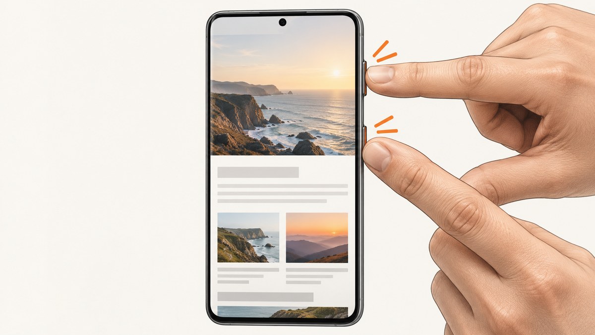 How to Take a Manual Screenshot on Samsung