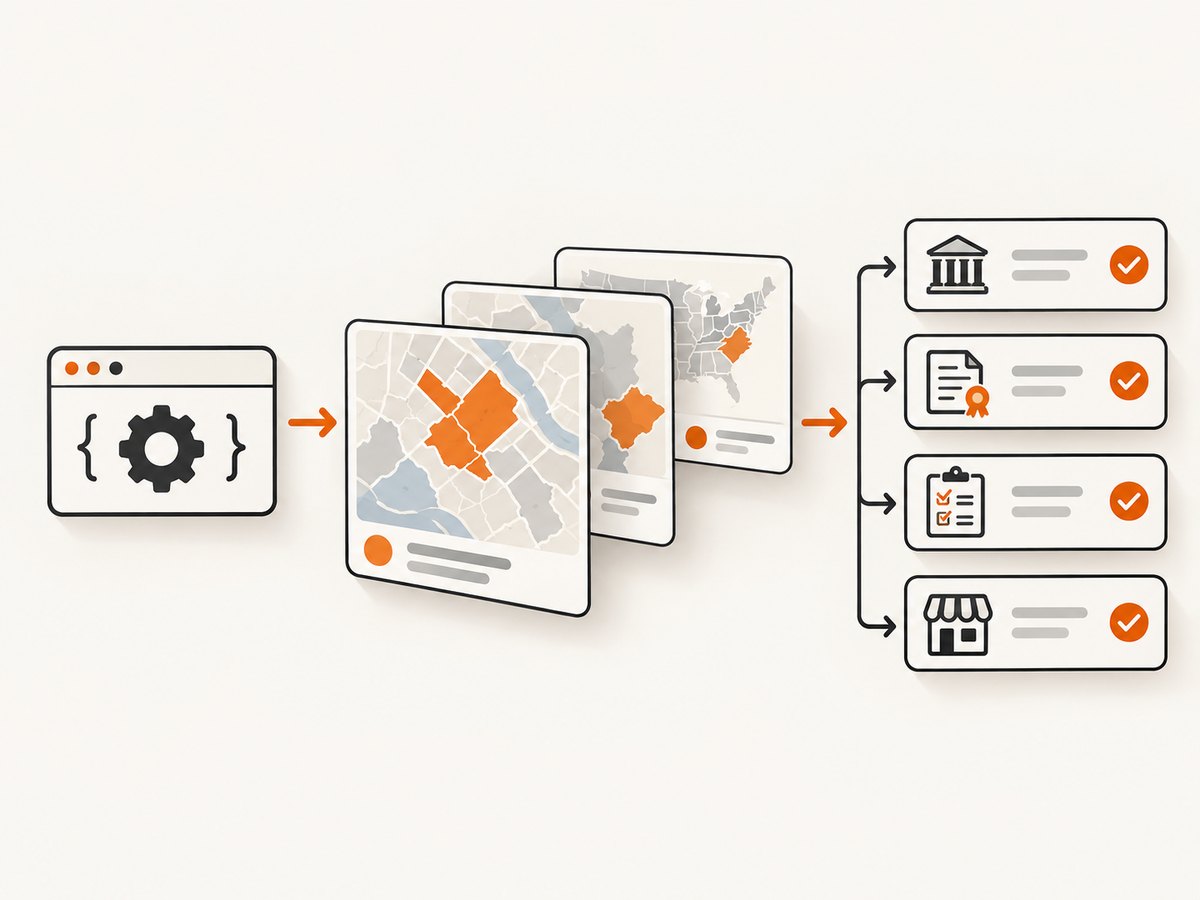 A defensible expansion workflow combines supported location data with independent validation.