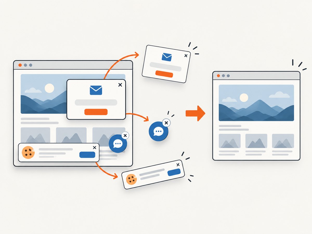 A clean capture pipeline removes overlays before the image is billed.