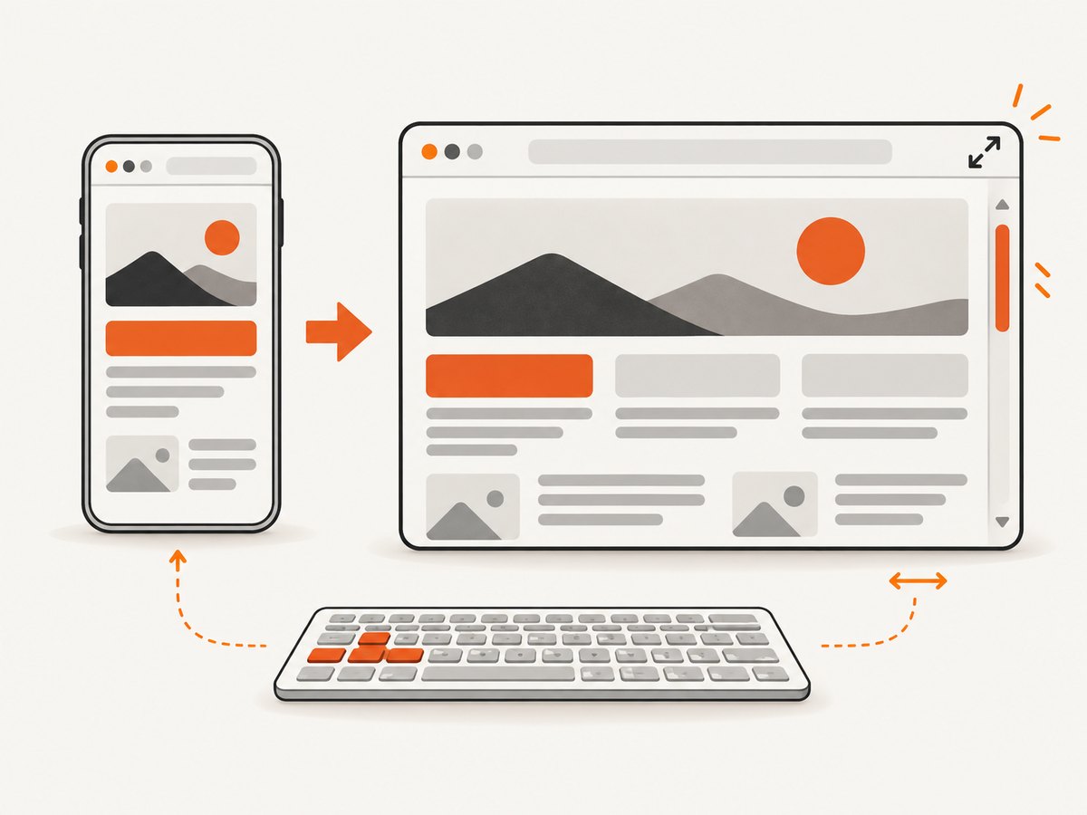 Mobile zoom, keyboards, and browser controls can change the visible viewport independently of layout.