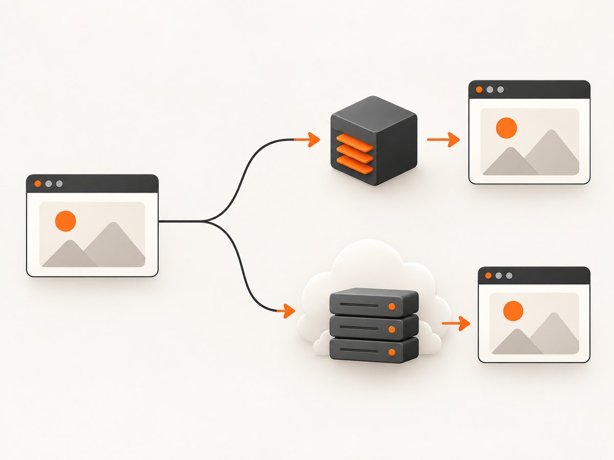 Cache hits and cache misses can change the request count used for planning.