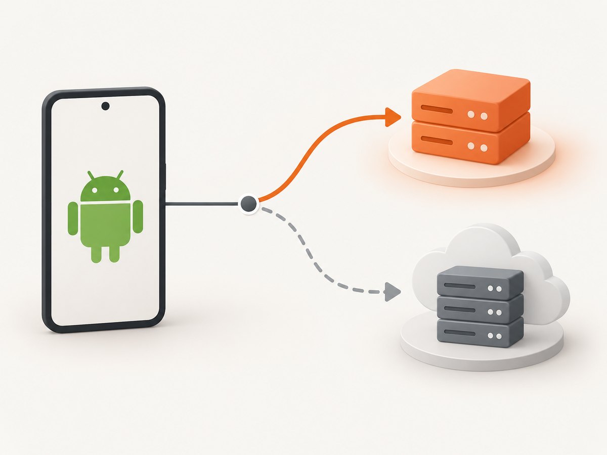 An Espresso test can return a configured response without contacting the remote API.
