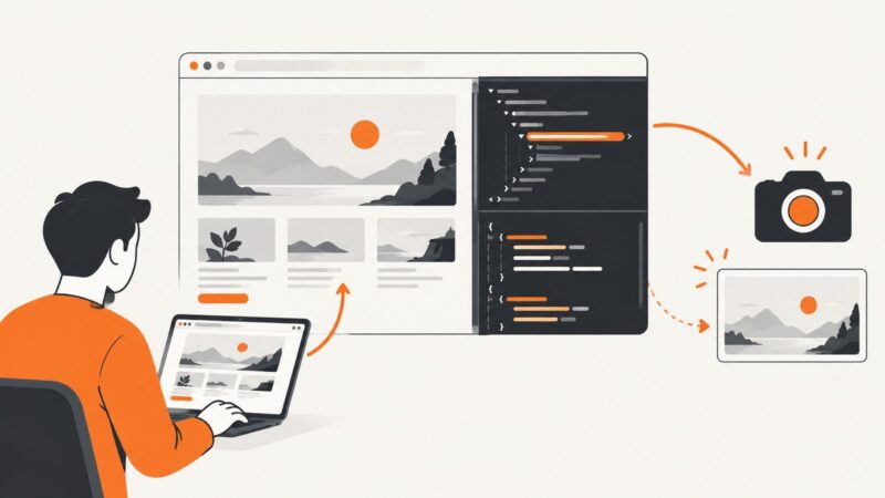 How to Modify Web Pages Before Taking Screenshots