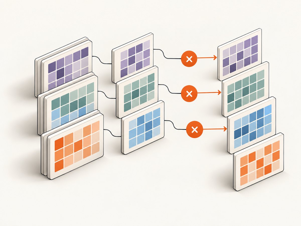 NumPy broadcasts batch dimensions while multiplying the final two axes.