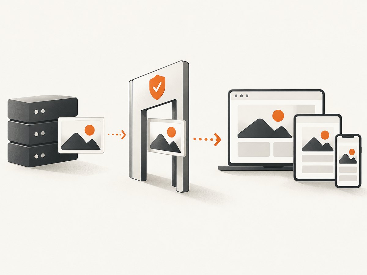 A narrow remote pattern controls which image sources the Next.js optimizer can fetch.