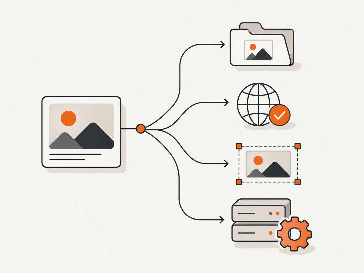 Trace the image request through URL, configuration, layout, and optimizer checks.