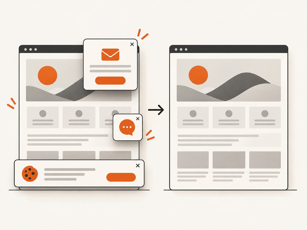 Clean screenshots make automated website checks easier to review.