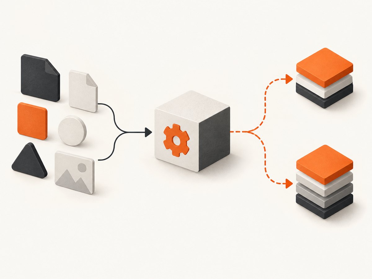 A bundler follows project dependencies and emits assets; a build tool may also supply the development workflow around that step.