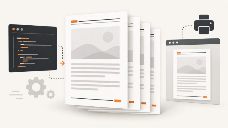 How to Add Custom Headers and Footers to PDFs in Node.js