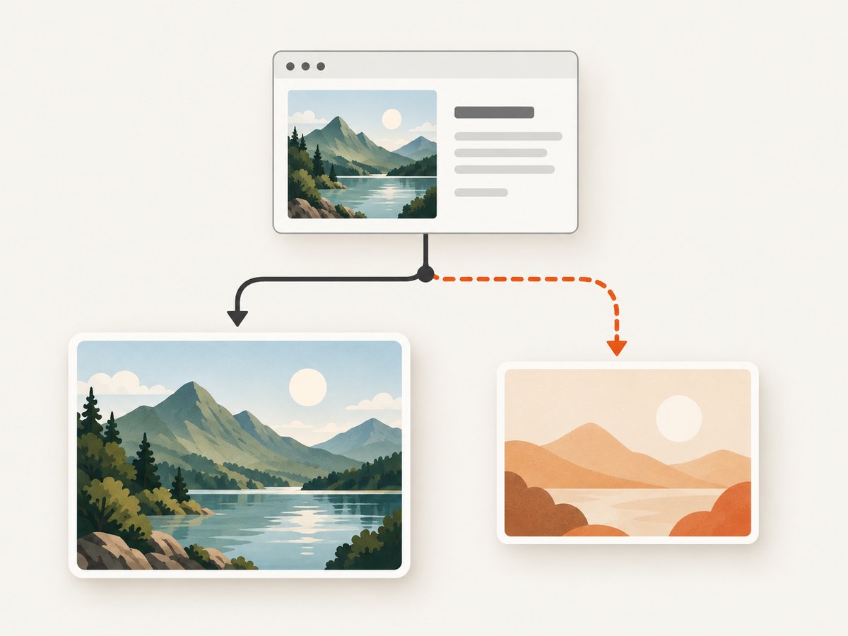 Use a page-specific image when one exists, and reserve the representative fallback for pages without one.