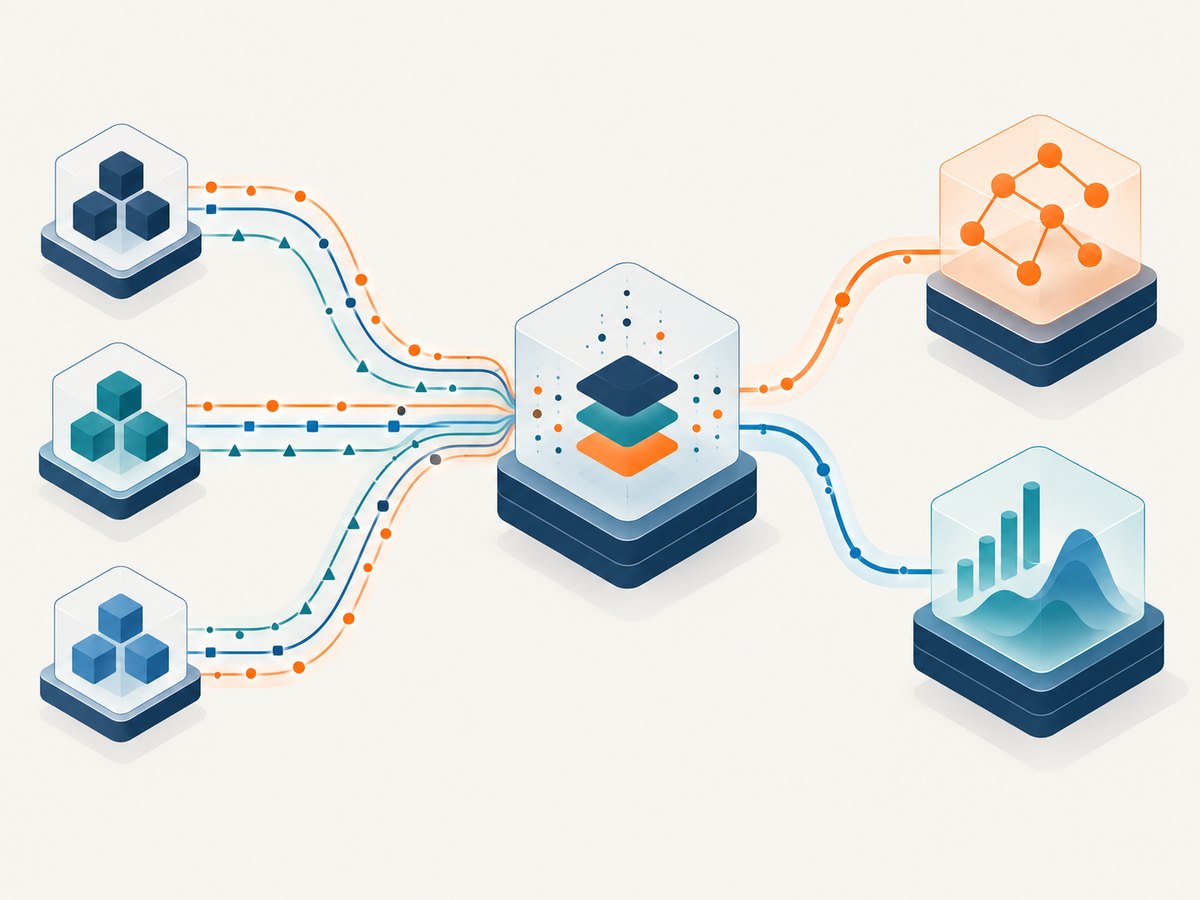 OpenTelemetry provides the portable instrumentation and pipeline between applications and an observability backend.