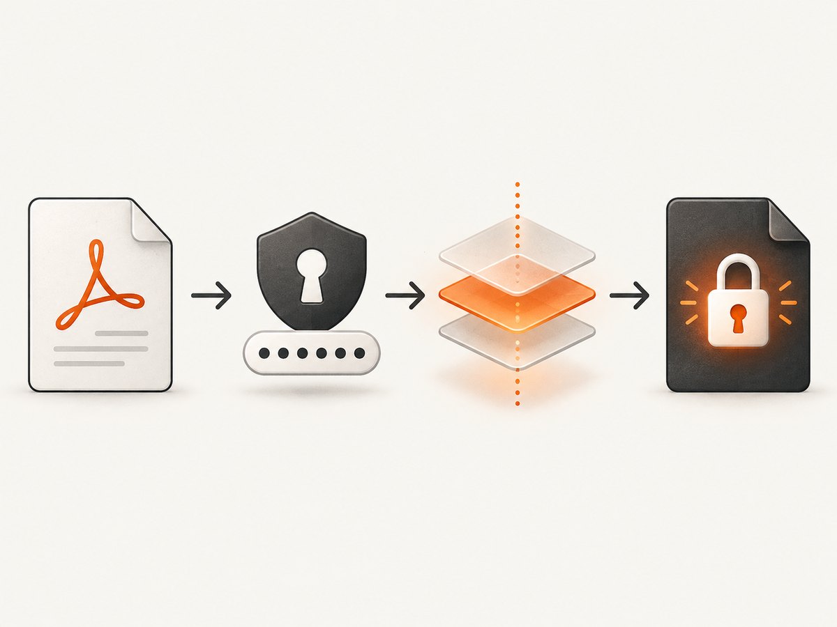 A reliable pipeline validates the source, encrypts it, and replaces the destination only after a successful write.