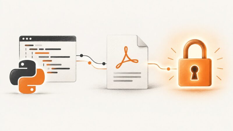 How to Password-Protect a Generated PDF in Python