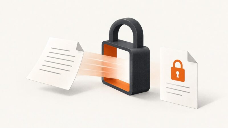 Password-Protect Generated PDFs