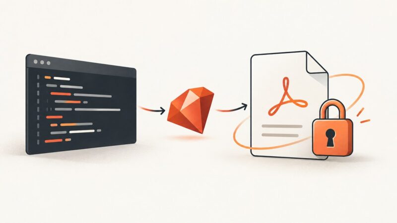 How to Password-Protect Generated PDFs in Ruby