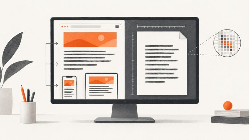 Why Does Text Look Smaller in PDFs Than on Web Pages?