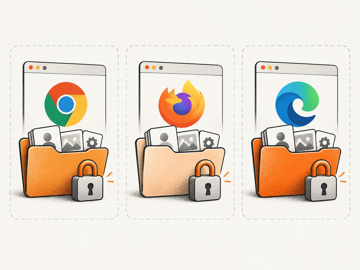 Give each account or concurrent worker its own profile directory and protect saved state.