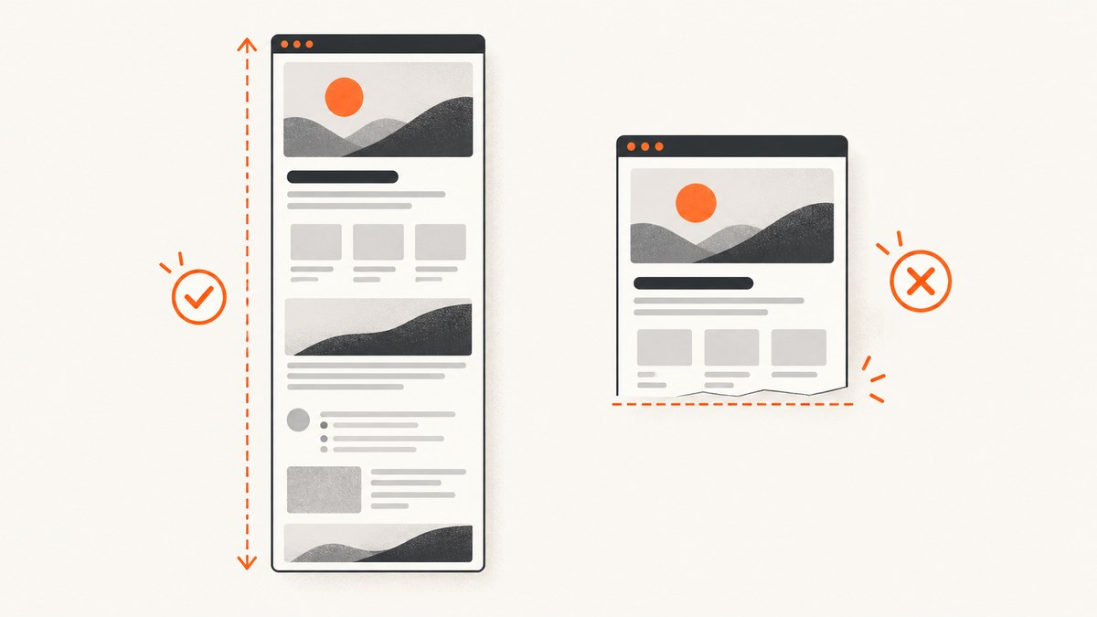 Why Playwright Full-Page Screenshots Fail and How to Fix Them