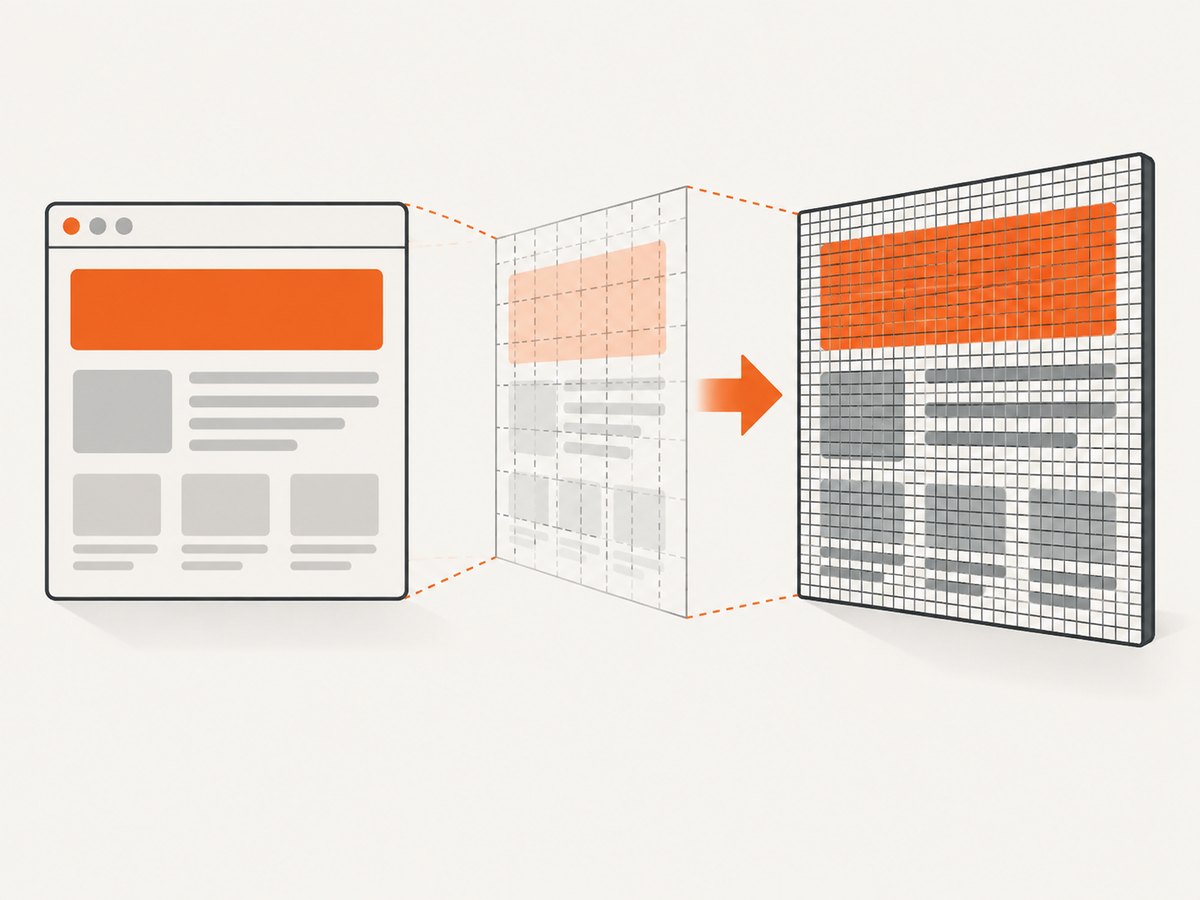 CSS pixels describe layout; device scale determines how densely those pixels are rasterized.