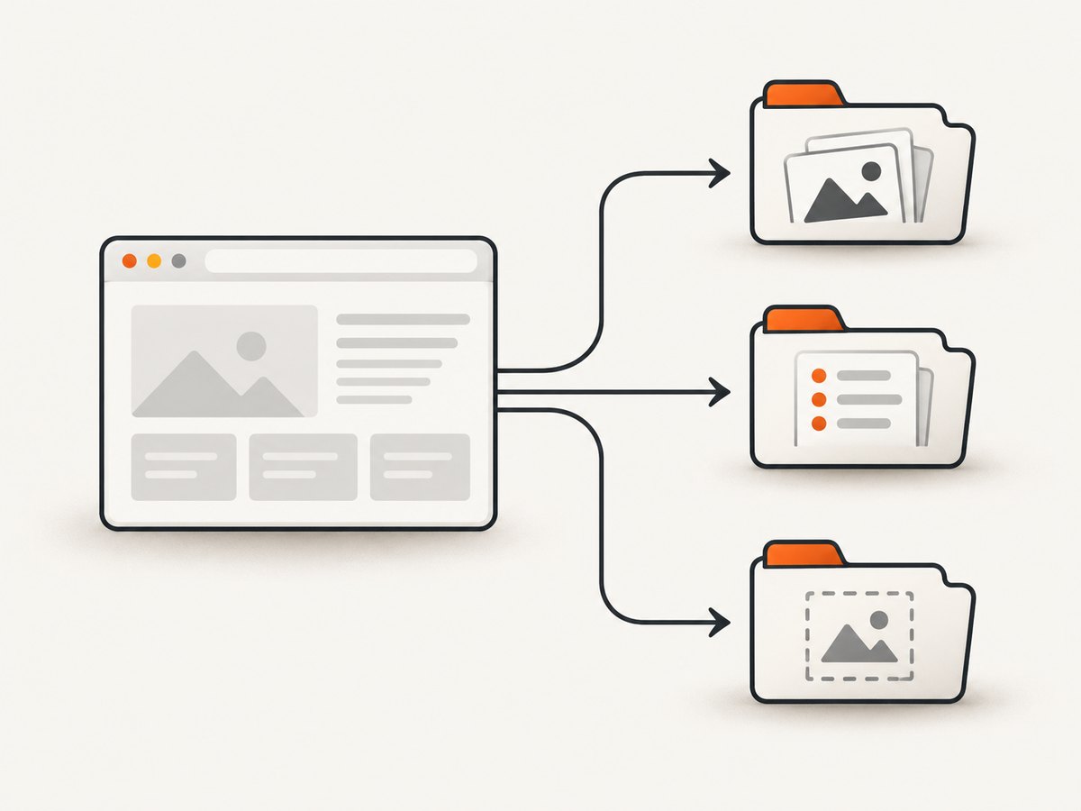 The destination depends on whether the capture is a script file, test artifact, or visual baseline.