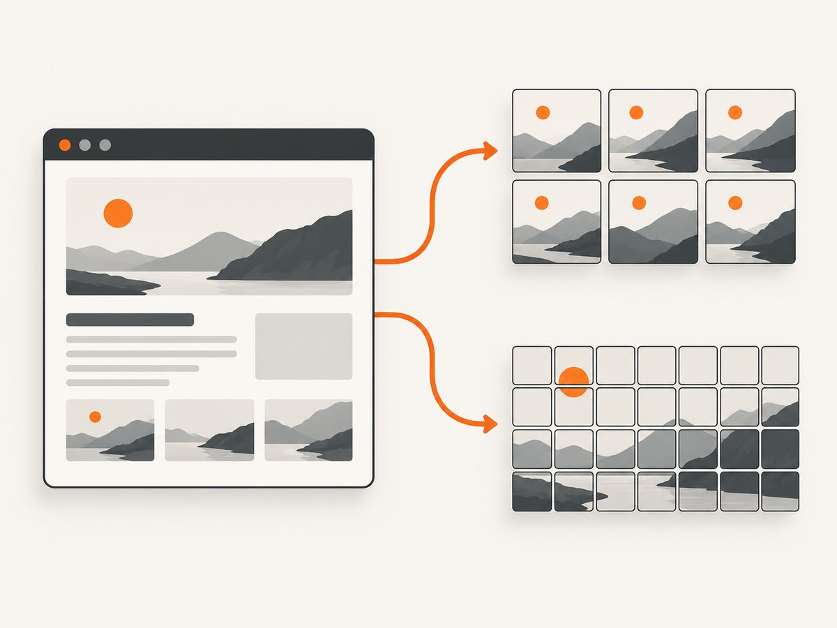 The same CSS layout can be encoded on either the CSS-pixel or device-pixel grid.