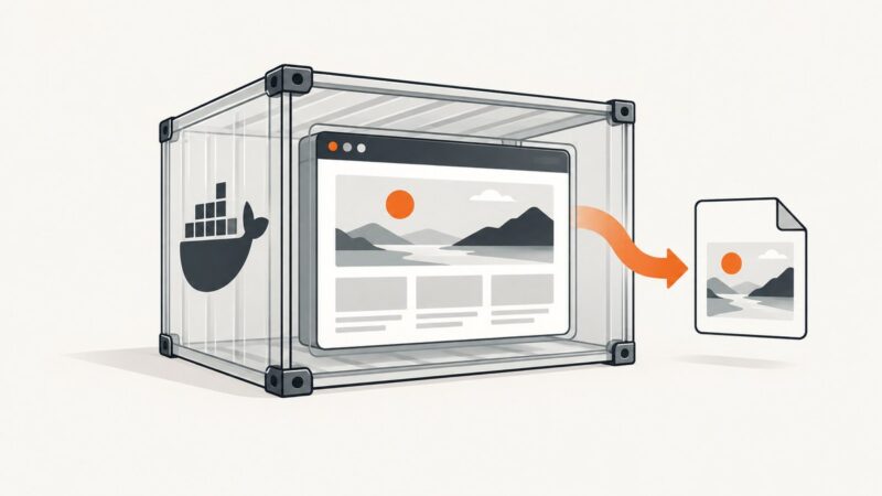 How to Take Playwright Screenshots in Docker