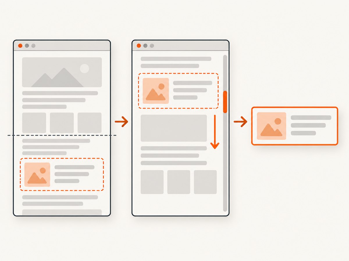A locator screenshot brings the selected element into view and captures that element’s bounds.