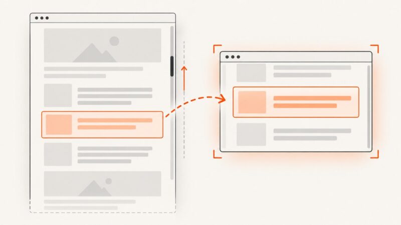 Control Scrolling into View When Taking Screenshots by Selector