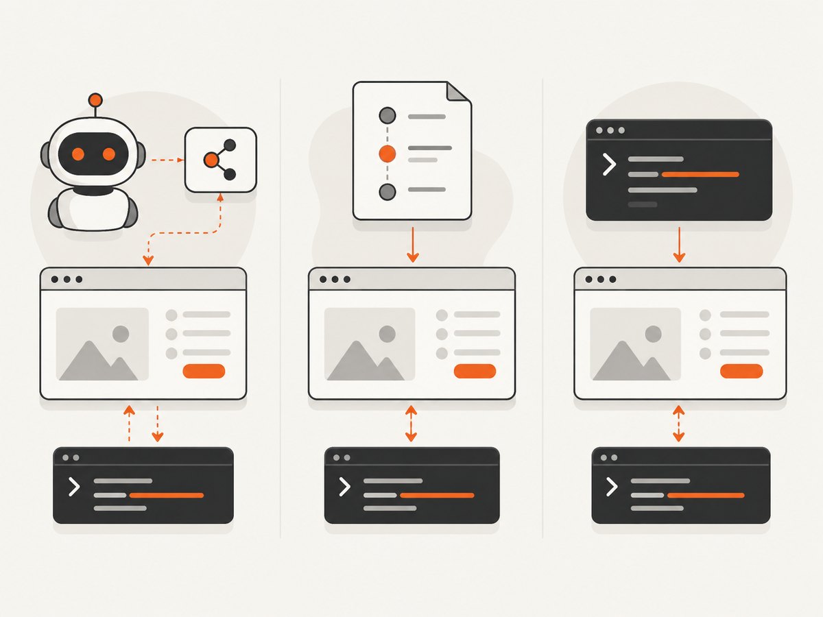 MCP, Playwright Test, and the Playwright CLI serve different automation workflows.