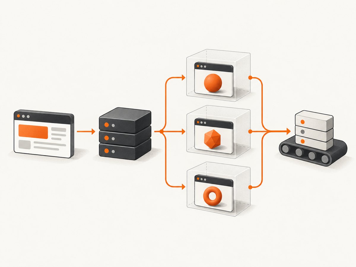Browser projects and the test runner connect app startup, isolated sessions, and CI results.