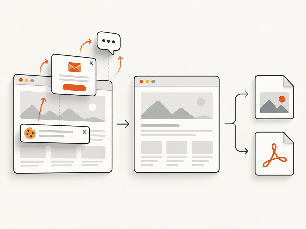A screenshot API captures a web page; it does not replace a design editor or template renderer.