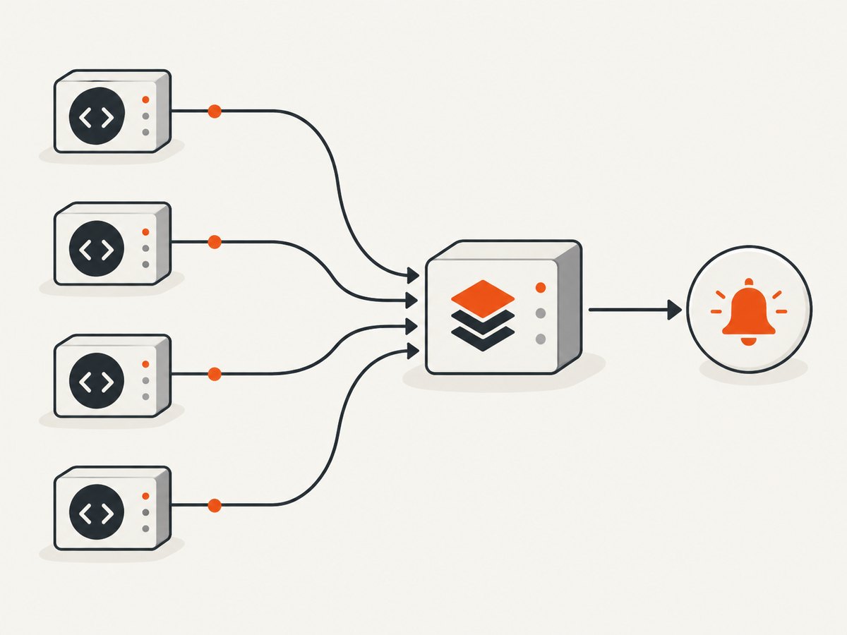 Aggregate parallel jobs before notifying so one run produces one complete message.