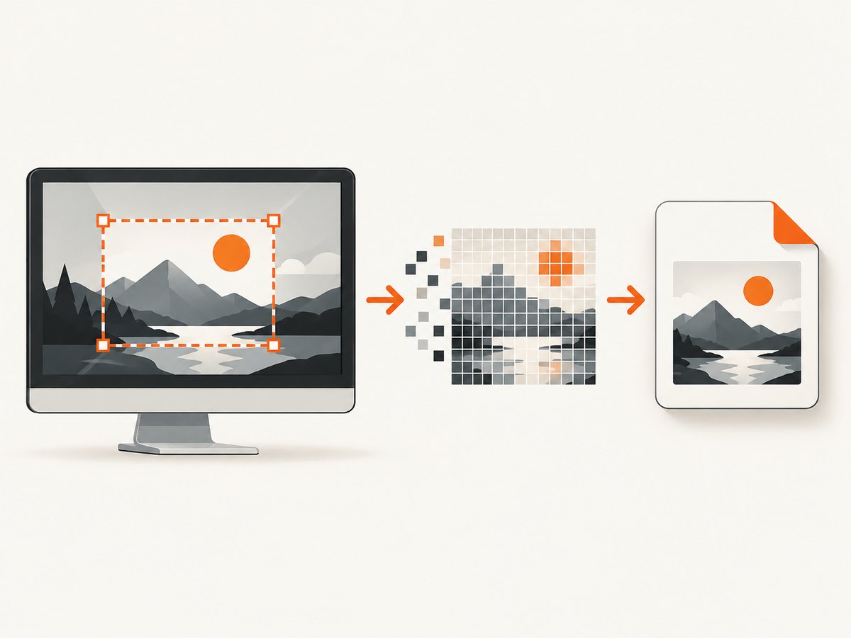 CopyFromScreen transfers a chosen screen rectangle into a bitmap, which PowerShell then saves as an image file.