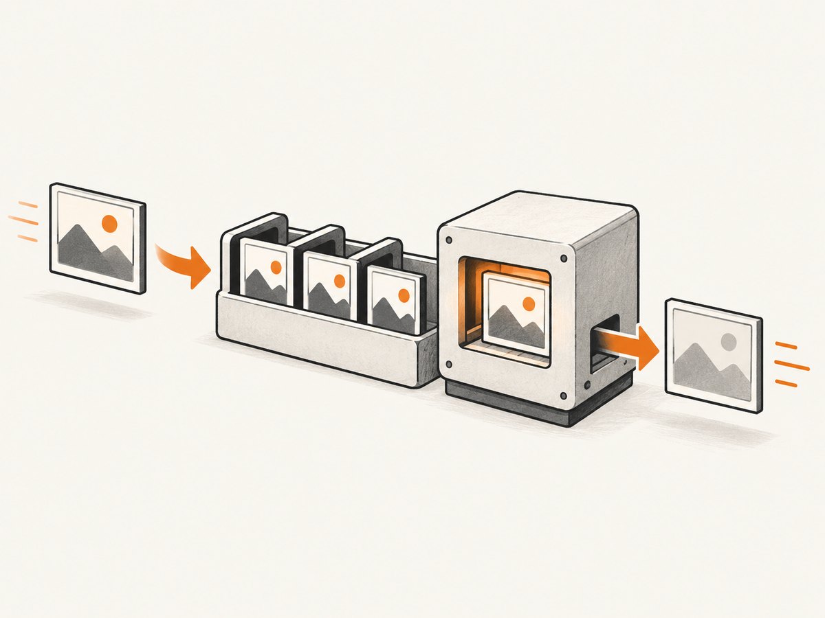 A bounded queue prevents a fast capture producer from piling up frames.