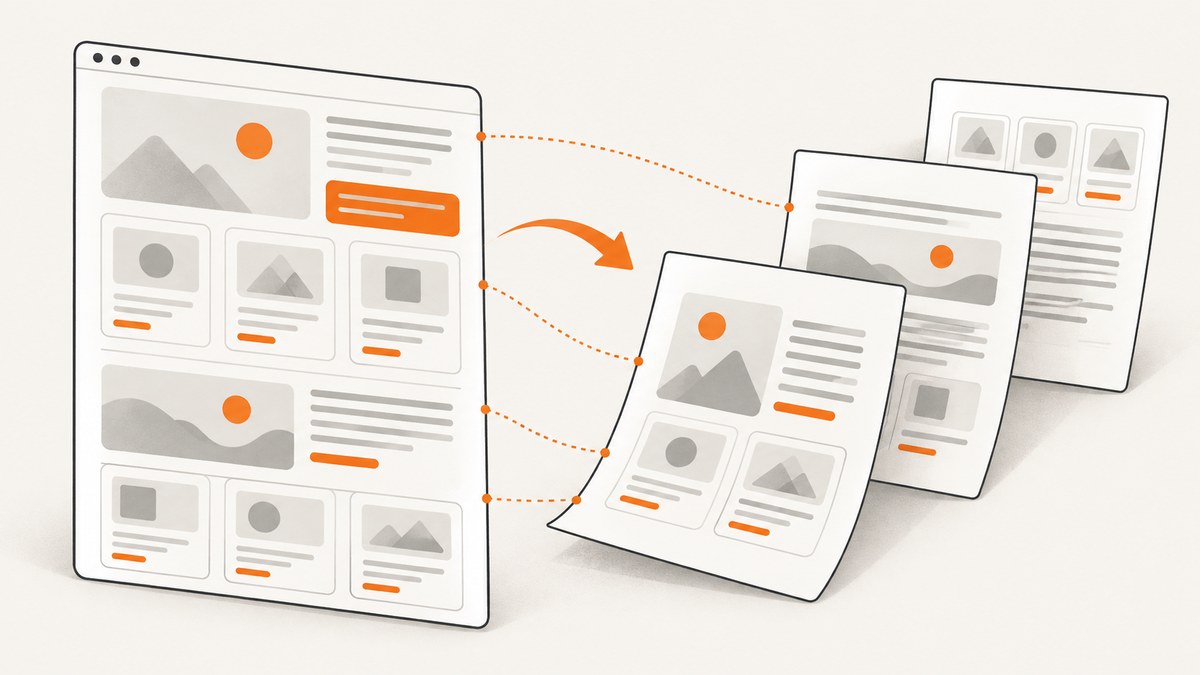 How to Prevent PuppeteerSharp PDF Page Breaks from Cutting UI Elements