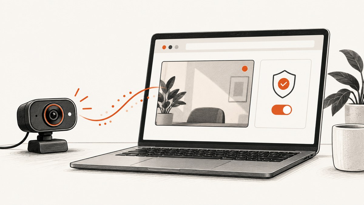 How to Preview a Webcam in the Browser