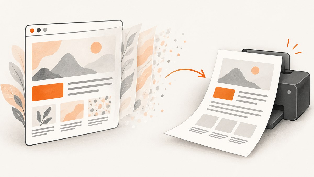 How to Print a Webpage Without Pictures in Chrome and Firefox
