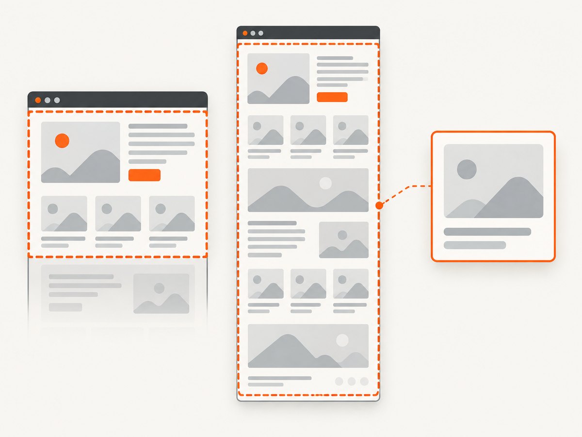 Viewport, full-page, clipped, and element captures solve different framing needs.
