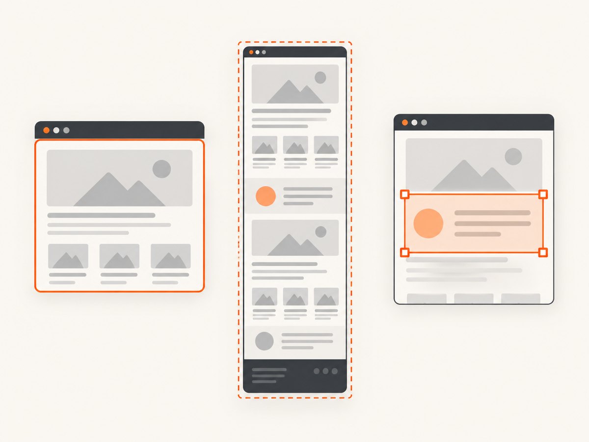 Viewport, full-page, and clipped screenshots capture different portions of the rendered page.