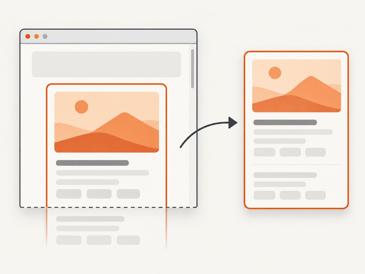 An element handle captures the selected node’s rendered bounds, including content below the viewport.