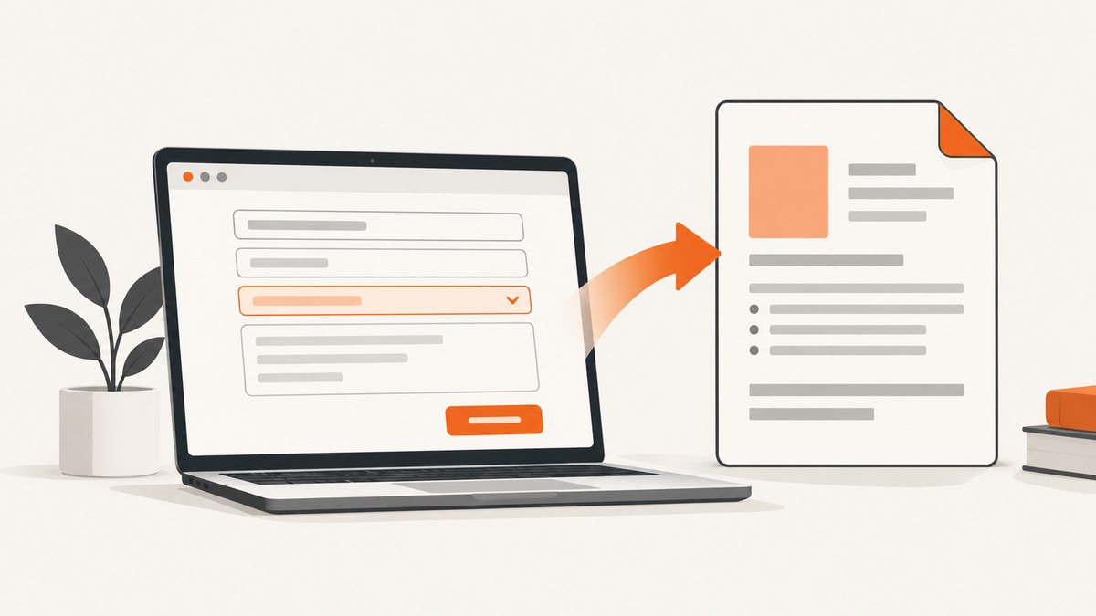 How to Include Form Inputs in Node.js Puppeteer PDFs