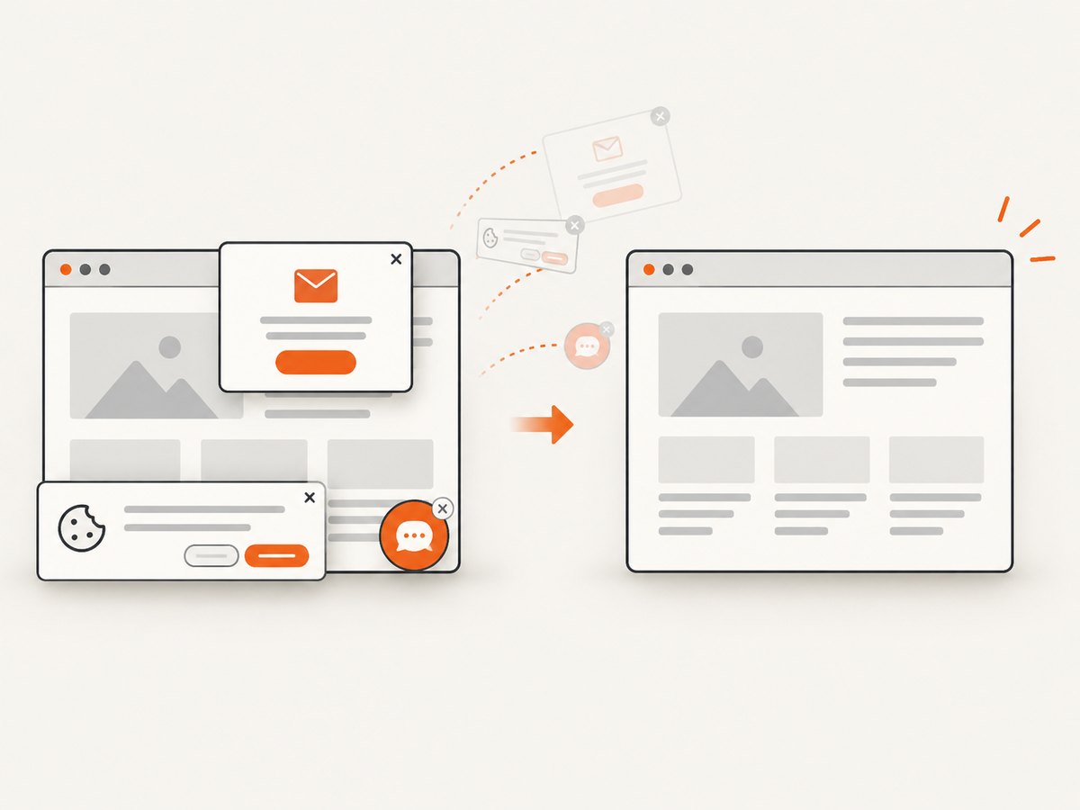 Consent overlays and other obstructions can be removed before a ScreenshotNeo capture.
